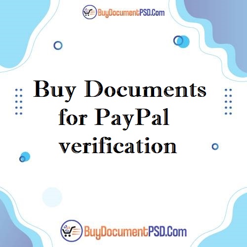 Buy Documents for PayPal verification – Restore Limited PayPal