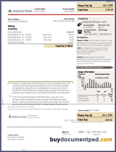 Buy Aes Texas Bill Template