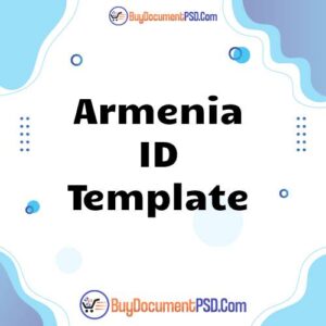 Buy Armenia ID Template