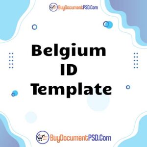 Buy Belgium ID Template