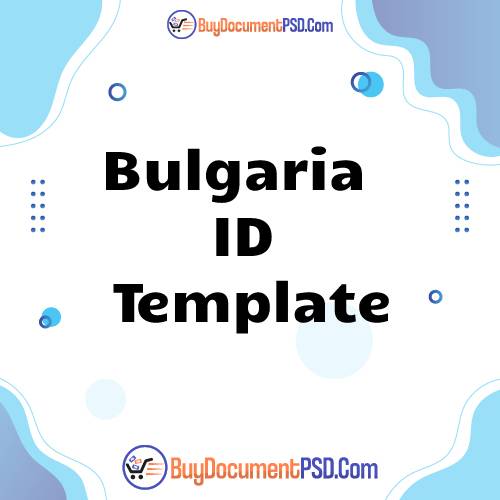 Buy Bulgaria ID Template