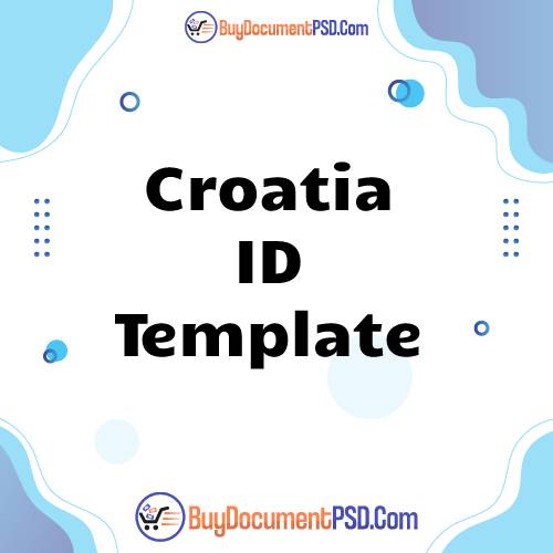 Buy Croatia ID Template