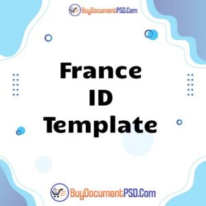 Buy France ID Template