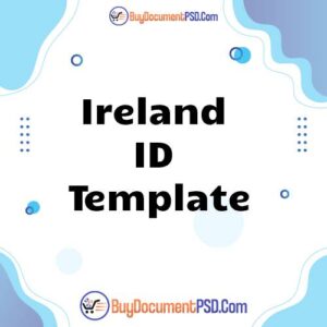 Buy Ireland ID Template