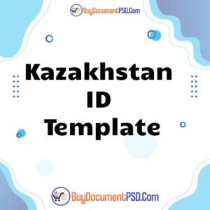 Buy Kazakhstan ID Template