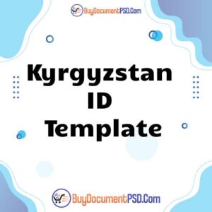 Buy Kyrgyzstan ID Template