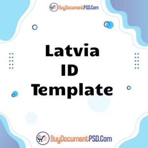 Buy Latvia ID Template