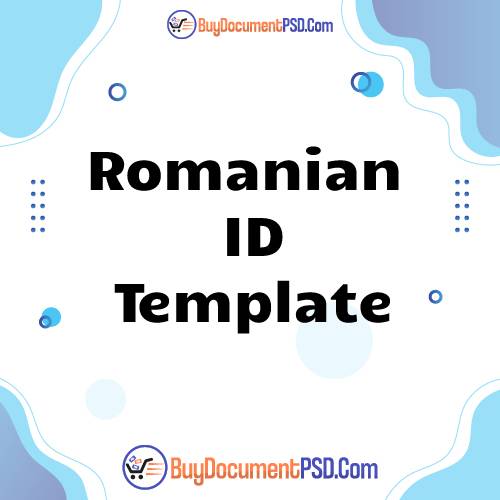 Buy Romanian ID Template