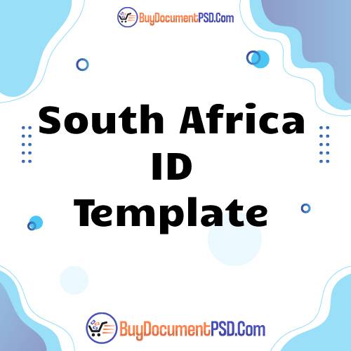 Buy South Africa ID Template