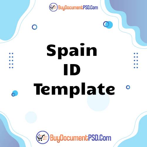 Buy Spain ID Template