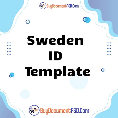 Buy Sweden ID Template